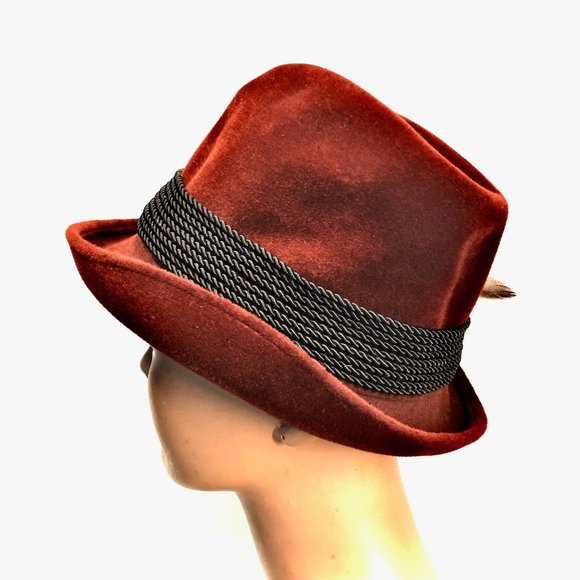 Vtg Saks 5th Ave Felt Hat main image 7
